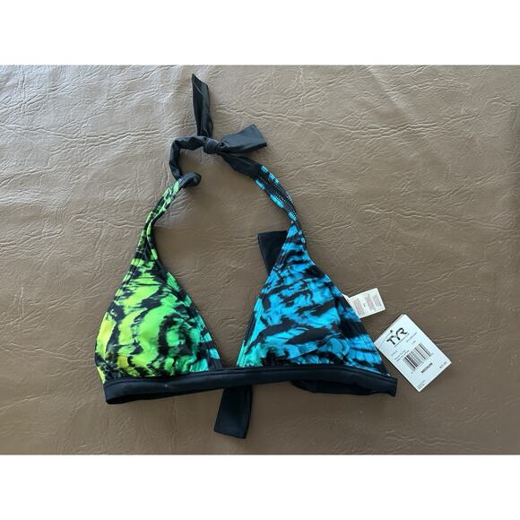 TYR Bikini Top Girls Racerback Swim Sz M - Picture 1 of 3